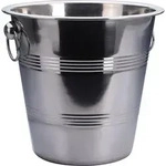 Mondex Champagnerk&uuml;hler, Silber, Metall, 21 cm, Essen & Trinken, Barausstattung