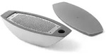 Zack K&auml;sereibe Parna, Edelstahl, Metall, 8.8x5.5x20.5 cm, Auffangbeh&auml;lter, Kochen,