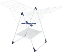 Leifheit STANDTROCKNER Blau, Wei&szlig; 61x94x151 cm