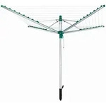 Leifheit W&auml;schespinne, Gr&uuml;n, Silberfarben, Kunststoff, 168 cm, Haushalt &