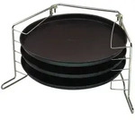 Zenker Pizzabackblech-Set, Special Countries, Schwarz, Metall, 1.5 cm,