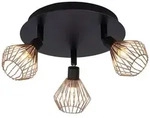 Brilliant Spotrondell, Kupfer, Metall, 22x16x22 cm, Lampen & Leuchten,