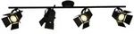 Brilliant Spotrohr, Schwarz, Metall, 84x16.5x19 cm, Lampen & Leuchten,