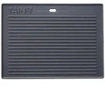 Taino Grillplatte, Schwarz, Metall, 31.5x1x41 cm, Grills & Outdoor-K&uuml;chen,