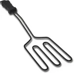 vidaXL Grillanz&uuml;nder, Schwarz, Metall, 16x4x59 cm, Grills & Outdoor-K&uuml;chen,