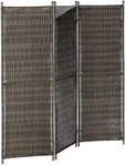 Gardenson PARAVENT Braun 183x183 cm