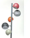 Kare-Design Stehleuchte Calotta, Metall, 35x177x15 cm, Lampen & Leuchten,