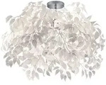 Deckenleuchte, Wei&szlig;, Metall, Rund, 70x73x70 cm, Lampen & Leuchten, Innenbeleuchtung,