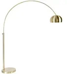 Zuiver Stehlampe, Gold, Metall, 39x190x158 cm, Lampen & Leuchten, Innenbeleuchtung,