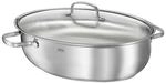 R&ouml;sle Br&auml;ter Elegance, Edelstahl, Metall, 8 L, oval, 28.5x19x41 cm,