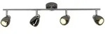 Brilliant Spotrohr, Schwarz, Metall, 71x13x17 cm, Lampen & Leuchten,