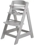Roba Hochstuhl, Taupe, Holzwerkstoff, 1-Sitzer, 44.5x80x54 cm, Babym&ouml;bel,