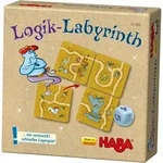 Logik-Labyrinth, Mehrfarbig, Naturmaterialien, 11x11 cm, Spielzeug, Kinderspielzeug,