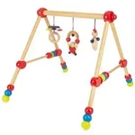 Bieco Spielwaren Spielbogen, Rot, Holz, 64x54 cm, Spielzeug, Babyspielzeug,