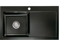 Systemceram SP&Uuml;LE Schwarz 90x20x51 cm