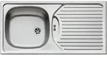 Livingpoint24 K&uuml;chensp&uuml;le, Edelstahl, Metall, Rechteckig, 43.5x15x86 cm, K&uuml;chen,