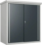 XXXLutz GER&Auml;TESCHRANK Anthrazit, Grau 90x187x172 cm