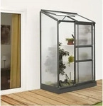 XXXLutz ANLEHN-GEW&Auml;CHSHAUSBAUSATZ Schwarz 130.6x182.3x68.8 cm