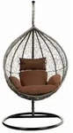 Home Deluxe H&auml;ngesessel, Grau, Kunststoff, 104x200x104 cm, Gartenm&ouml;bel,