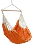Amanka Xxl, Orange, Textil, Rechteckig, 130x155x185 cm, Gartenm&ouml;bel, H&auml;ngesessel