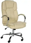 CLP Chefsessel, Creme, Metall, 62x115x70 cm, Arbeitszimmer, B&uuml;rost&uuml;hle, Chefsessel