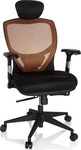 MID.YOU DREHSTUHL Orange, Schwarz 66x117x65 cm