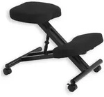 Idimex Kniehocker, Schwarz, Schwarz, Textil, Metall, Mode, 47x62x68 cm, Wohnzimmer,