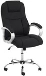 CLP Chefsessel, Schwarz, Metall, 66x113x70 cm, Arbeitszimmer, B&uuml;rost&uuml;hle,