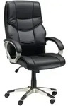 Homcom B&uuml;rosessel,, Schwarz, Leder, 58x124x70 cm, Arbeitszimmer, B&uuml;rost&uuml;hle,