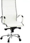 Mid.you Drehstuhl, Creme, Metall, Kombination Echtleder/Lederlook, Drehkreuz,