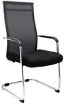 CLP Schwingstuhl, Schwarz, Metall, 54x107x65 cm, Esszimmer, St&uuml;hle,