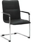 CLP Schwingstuhl, Schwarz, Metall, 57x92x59 cm, Esszimmer, St&uuml;hle, Esszimmerst&uuml;hle,
