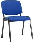 CLP Besucherstuhl, Blau, Metall, 53x83x53 cm, Arbeitszimmer, Besucherst&uuml;hle