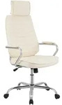 CLP Chefsessel, Creme, Metall, 60x117x67 cm, Arbeitszimmer, B&uuml;rost&uuml;hle, Chefsessel