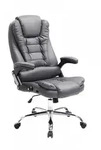 CLP Chefsessel, Grau, Metall, 69.5x113x78 cm, Arbeitszimmer, B&uuml;rost&uuml;hle, Chefsessel