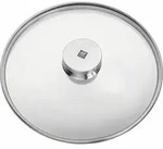 Zwilling Deckel, Wei&szlig;, Glas, Kochen, T&ouml;pfe, Topfdeckel