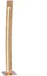 Paul Neuhaus Led-Stehleuchte Nevis, Gold, Metall, rechteckig,rechteckig, 140 cm,