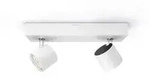 Philips Led-Wandleuchte Star Wdg, Wei&szlig;, Metall, F, 7x8.5x44.2 cm, Lampen & Leuchten,