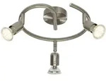 Brilliant Spotspirale, Silber, Metall, 24x9.5x24 cm, Lampen & Leuchten,