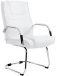 CLP Schwingstuhl, Wei&szlig;, Metall, 60x104x67 cm, Esszimmer, St&uuml;hle, Esszimmerst&uuml;hle,