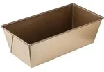 Kastenform Mojave Gold, Gold, Metall, 16x10x31 cm, antihaftbeschichtet, Backen,