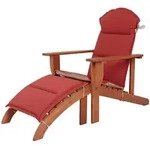Gardenson Deckchair, Eukalyptusholz, Holz, Eukalyptusholz, Hartholz, F&uuml;llung: