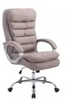 CLP Chefsessel, Taupe, Metall, 68x116x77 cm, Arbeitszimmer, B&uuml;rost&uuml;hle, Chefsessel
