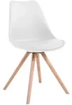 CLP Stuhl, Wei&szlig;, Holz, 48x83x56 cm, Esszimmer, St&uuml;hle, Esszimmerst&uuml;hle,
