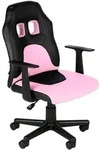 CLP Jugenddrehstuhl, Pink, Schwarz, Kunststoff, 56x83x59 cm, Kinder- & Jugendzimmer,