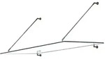 Home Deluxe Glasvordach, Transparent, Glas, 150.2x1.2x90.1 cm, Sonnen- & Sichtschutz,