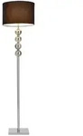lux.pro Stehleuchte, Schwarz, Metall, 38x155x38 cm, Lampen & Leuchten,