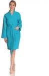 Vossen Bademantel Rom, Blau, Textil, Gr. XS, Textiles Vertrauen - Oeko-Tex&reg;,