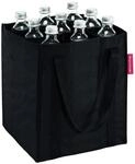 Reisenthel Bottle Bottlebag black, Schwarz, Textil, Uni, 24x28x24 cm, faltbar,