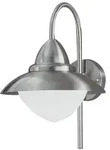 Eglo AU&szlig;ENLEUCHTE Sidney, Edelstahl, Metall, Glas, 32.5x37.5x37.5 cm, Lampen &